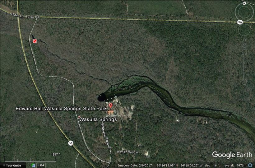 Wakulla aerial closeup